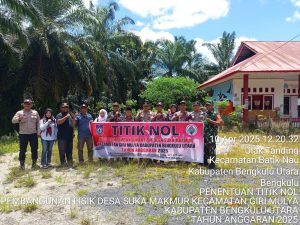 Pemdes Suka Makmur Gelar Titik Nol Pembangunan Fisik Tahun Anggaran 2025