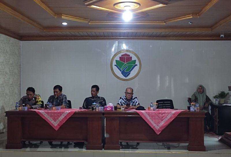Pemdes Tepi Laut Gelar Rapat Pra Pelaksanaan Titik Nol dan Penyaluran BLT DD Tahap IV