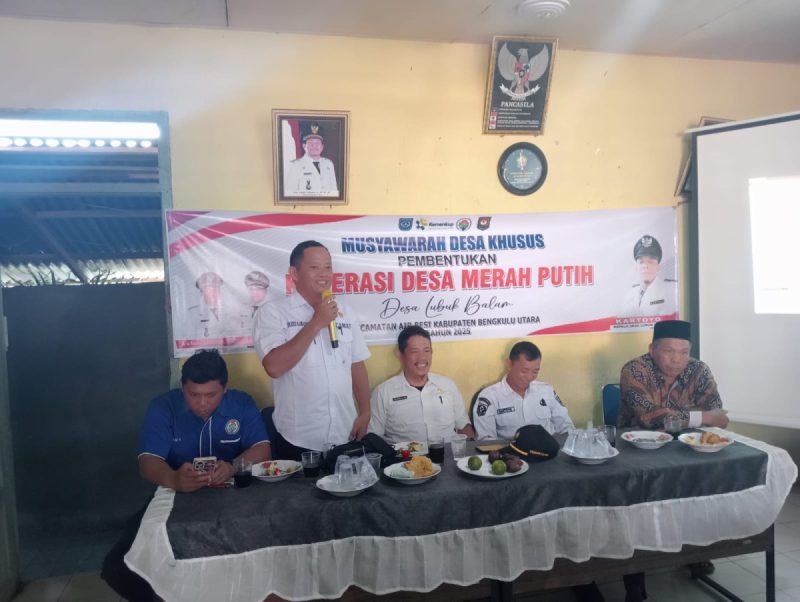 Pemdes Lubuk Balam Gelar Musdesus 2025, Bentuk Koperasi Merah Putih 