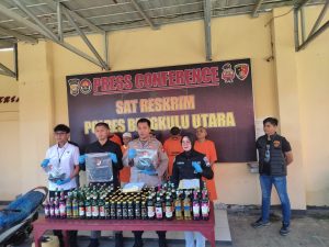 Polres Bengkulu Utara Ungkap 7 Kasus dan Amankan 59 Pelaku dalam Operasi Pekat 2025